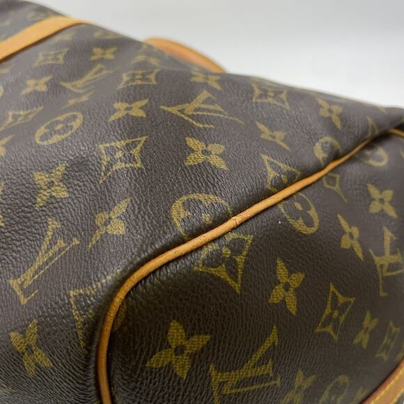 Louis Vuitton Keepall Bandoliere 55 Monogram Leather × PVC Brown Boston Bag - Picture 12 of 15